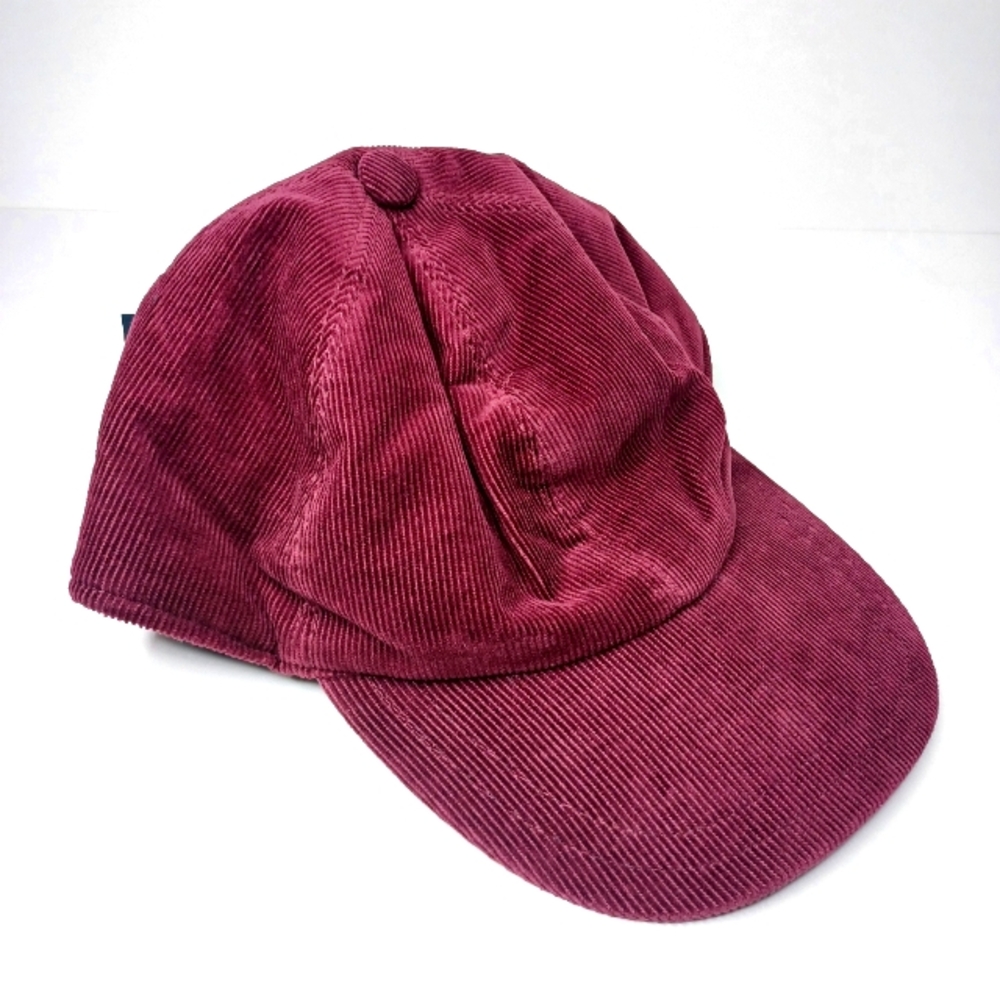 Brooks Brothers Burgundy Corduroy Cap